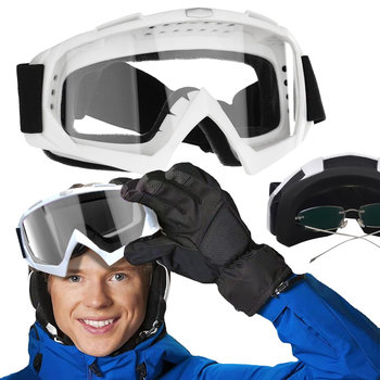 Gogle Narciarskie Okulary Snowboardowe Na Narty Motor Rower Wiatroszczelne UNIWERSALNE - JUST-DEAL