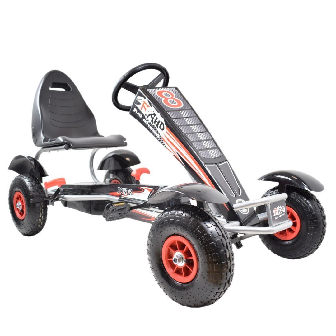 Gokart na pedały F-8-3 czarny