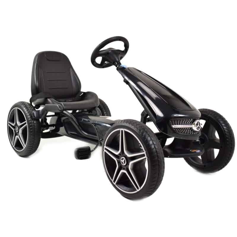 Gokart Na Pedały Licencja Mercedesa Koła Eva, Miękkie Siedzenie Z Logiem Mb Jakość /Xmx610