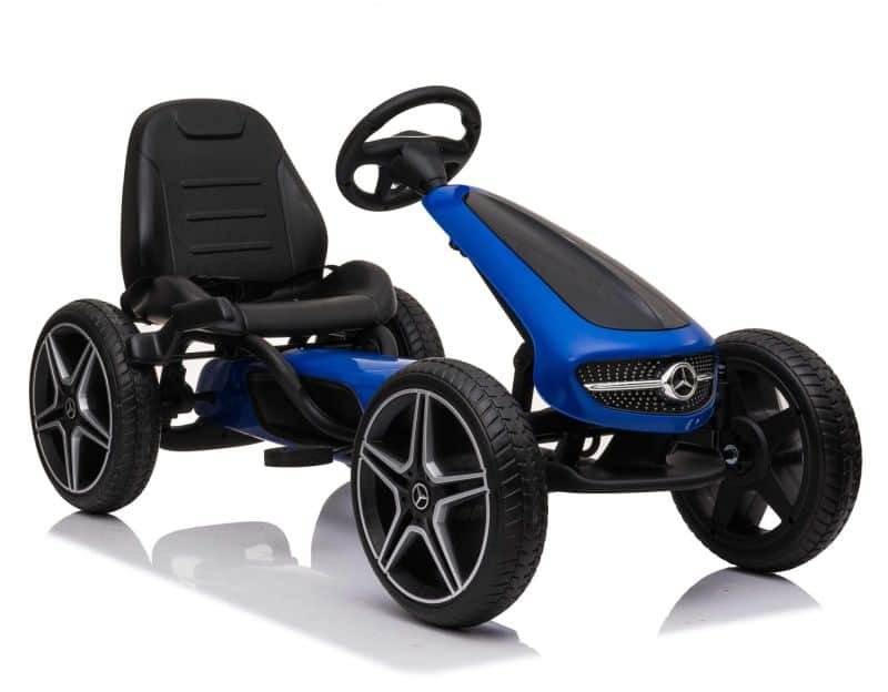 Gokart Na Pedały Licencja Mercedesa Koła Eva, Miękkie Siedzenie Z Logiem Mb Jakość /Xmx610