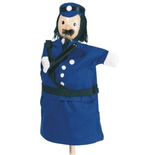Goki, pacynka na dłoń Policjant