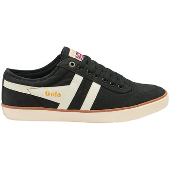 Gola Classics Men's Comet Plimsoll Trainers Black/Off White/Moody Orange CMA516BH - 40 - GOLA