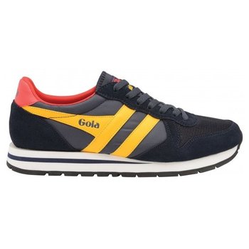 Gola Classics Men'S Daytona Trainers Navy/Sun/Red Cma592Ey - 43 - GOLA