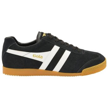 Gola Classics Men's Harrier Suede Trainers Black / White CMA192AL - 43 - GOLA