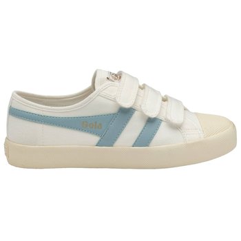 Gola Classics Women'S Coaster Strap Trainers Off White/Powder Blue Cla478We - 37 - GOLA