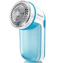 Golarka do tkanin PHILIPS GC026 - turkusowa usuwanie zmechaceń szczoteczka pojemnik na mech baterie AA odzież swetry delikatne materiały ubrania.&nbsp;-&nbsp;Philips