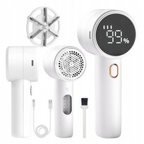 GOLARKA DO UBRAŃ AKUMULATOROWA Elektryczna Maszynka Do Swetrów Odzieży LCD