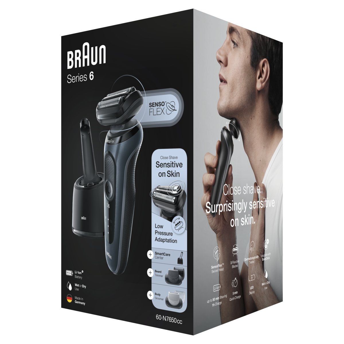 Braun Golarka elektryczna BRAUN Series 6 60-N7650cc