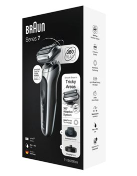 Golarka elektryczna BRAUN Series 7 71-S4200cs SILV - Braun