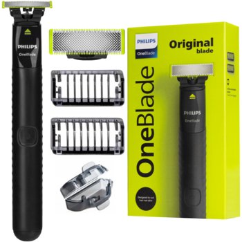 Golarka hybrydowa PHILIPS OneBlade QP1424/10 - do brody 1 mm 3 mm precyzyjne golenie na mokro i sucho dla mężczyzn battery nimh - Philips