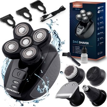 Golarka męska maszynka trymer do brody włosów 5w1 Berdsen - GLOBAL INCOME