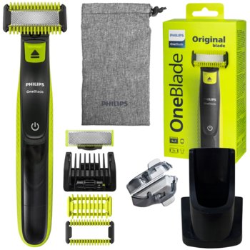 Golarka OneBlade PHILIPS QP2824/20 - z podstawką do twarzy i ciała wodoodporna akumulatorowa trymer 5w1 - Philips