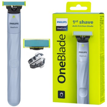 Golarka Philips OneBlade First Shave QP1324/20 Twarz na mokro i sucho - Philips