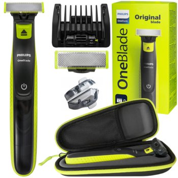Golarka Philips ONEBLADE QP2721/20 - zielony trymer do brody 5w1 golenie modelowanie etui USB - Philips
