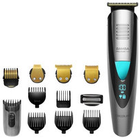 Golarka PrecisionCare Pro Na sucho Cecotec 60 minut 5 głowic 4 nasadki, trymer, szczoteczka, baza ładująca, adapter CECOTEC