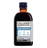 Gold Collagen Superdose Hair Growth 300 ml | Suplement diety wspierający naturalny cykl wzrostu włosów