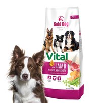 Gold Dog Premium Vital 12 kg Sucha karma dla psa z jagnięciną