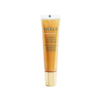 Gold Supreme, odżywcze serum olejowe do ust, 15 ml - Herla