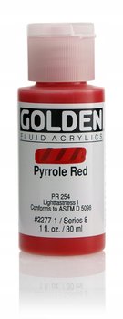 Golden Fluid Pyrrole Red 30ml -farba akrylowa - Golden