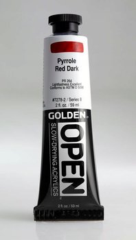 Golden OPEN Pyrrole Red Dark 59ml farba - Golden