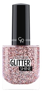 Golden Rose Brokatowy lakier do paznokci Extreme Glitter Shine nailLacquer - 209 - Golden Rose
