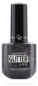 Golden Rose Brokatowy lakier do paznokci Extreme Glitter Shine nailLacquer - 212 - Golden Rose