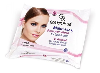 Golden Rose, chusteczki do demakijażu, 25 szt. - Golden Rose