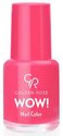 Golden Rose lakier do paznokci WOW! Nail Colour - 34 - Golden Rose