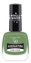 Golden Rose lakier do paznokci Z Keratyną Keratin Nail Color - 205
