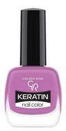 Golden Rose lakier do paznokci Z Keratyną Keratin Nail Color - 60 - Golden Rose