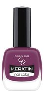 Golden Rose lakier do paznokci Z Keratyną Keratin Nail Color - 61 - Golden Rose