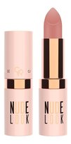 Golden Rose, Nude look, matowa pomadka do ust 01 Coral Nude, 4 g