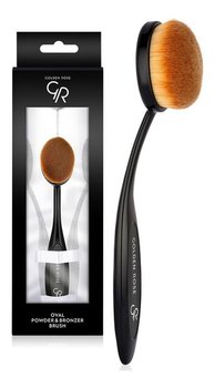 Golden Rose, Oval Powder & Bronzer Brush, pędzel owalny do pudru i bronzera, 1 szt. - Golden Rose