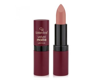 Golden Rose, Velvet Matte, pomadka matowa do ust 01 - Golden Rose