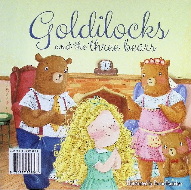 Goldilocks and the three bears - Rosie Butcher | Książka w Empik