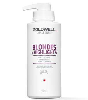 Goldwell, Dualsenses Blondes & Highlights, 60-sekundowa kuracja dla włosów blond i z pasemkami, 500 ml - Goldwell