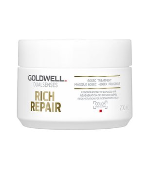 Goldwell, Dualsenses Rich Repair, kuracja do włosów zniszczonych, 200 ml - Goldwell
