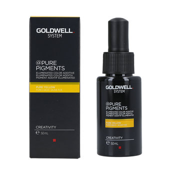 GOLDWELL, PURE PIGMENTS, Kolorowe pigmenty do farb (YELLOW), 50 ml - Goldwell