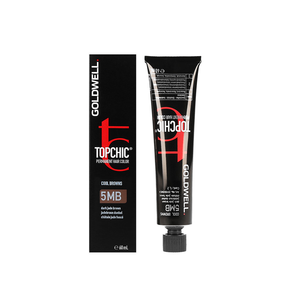 Goldwell, Topchic, farba do włosów 5MB Dark Jade Brown, 60 ml-Zdjęcie-0