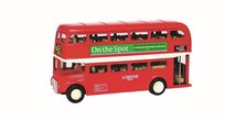 Gollnest&Kiesel KG, Czerwony autobus piętrowy z napędem, 12 cm