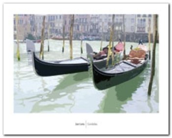 Gondolas plakat obraz 50x40cm - Wizard+Genius