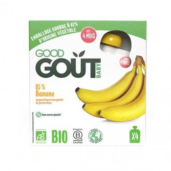 Good Gout Bio Banan, 4X85G - Good Gout