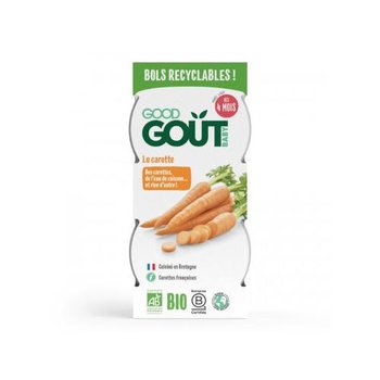 Good Gout Bio Marchewkowe Puree, 2X120G - Good Gout