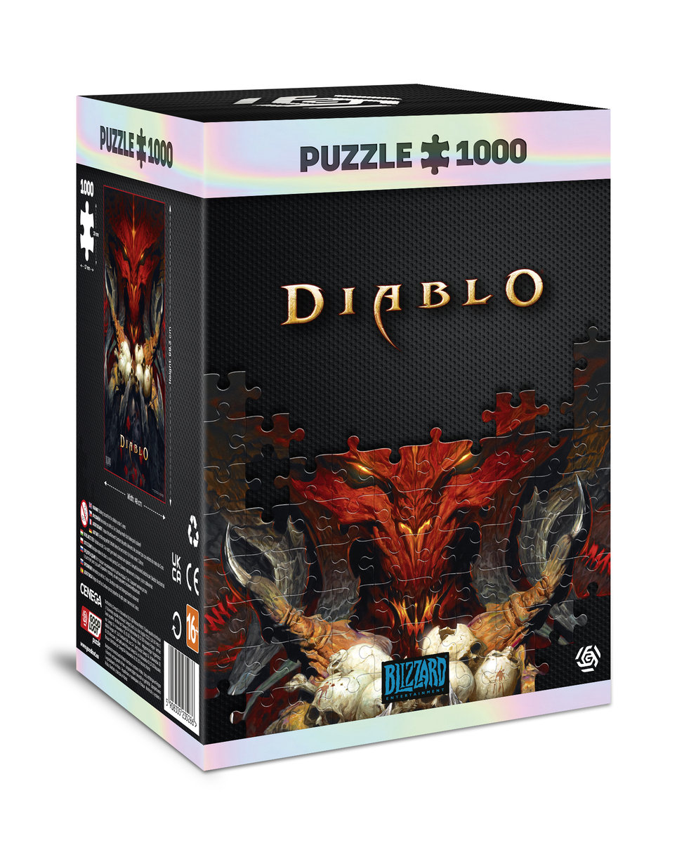 Фото - Пазли й мозаїки Lord Good Loot, puzzle, Diablo:  of Terror Puzzles, 1000 el. 