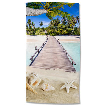 Good Morning Ręcznik plażowy MOANA, 100x180 cm, kolorowy - Good Morning