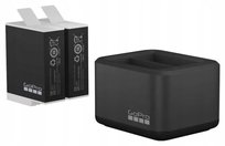 GoPro Dual Charger + 2x Enduro Battery (HERO9/10/11/12)