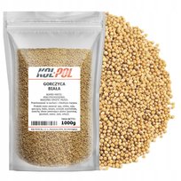 GORCZYCA BIAŁA 1kg Całe ziarno naturalna przyprawa wysoka jakość Kol-Pol