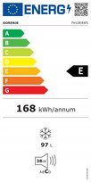 Gorenje FH10E4W5 Freezer, Energy efficiency class E, Chest, Free standing, Gorenje