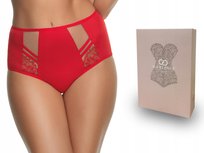 GORSENIA figi brazyliany K498 Paradise, czerwone L Inna marka
