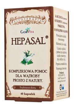 Gorvita, suplement diety Hepasal, 40 kapsułek - Gorvita
